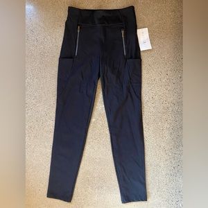 ATHLETA Highlands Hybrid Tights Pants. Size 4 NEW WITH TAGS. High-rise. BLACK